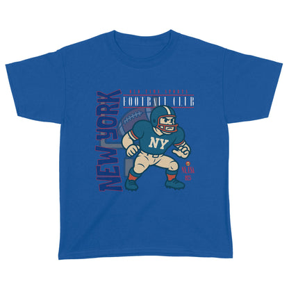 New York Football v2 YOUTH T-Shirt - Old Time Sports