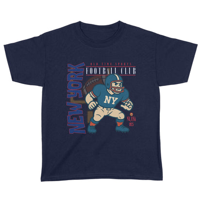 New York Football v2 YOUTH T-Shirt - Old Time Sports