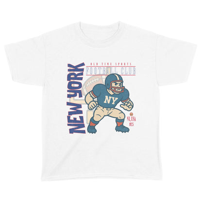 New York Football v2 YOUTH T-Shirt - Old Time Sports