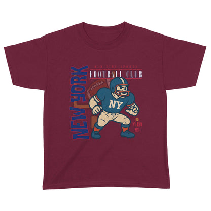 New York Football v2 YOUTH T-Shirt - Old Time Sports