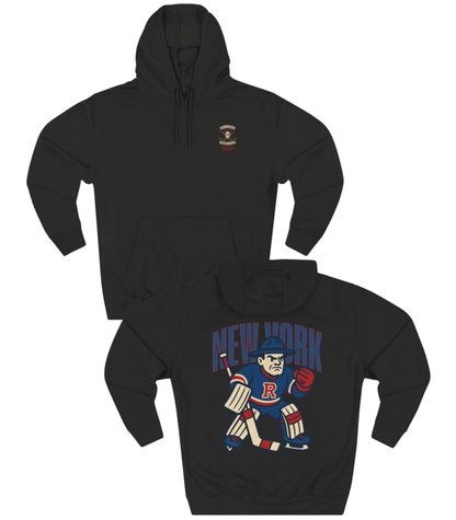 New York Hockey v1 Hoodie - Old Time Sports