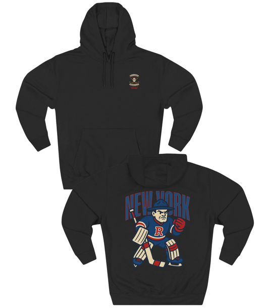 New York Hockey v1 Hoodie - Old Time Sports