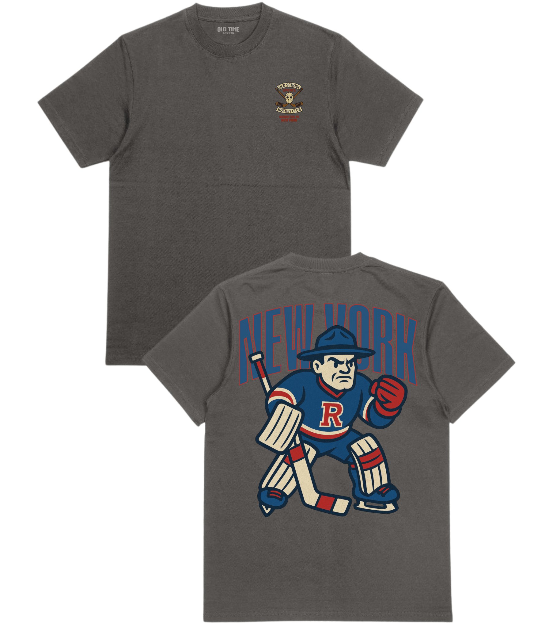 New York Hockey v1 T-Shirt - Old Time Sports