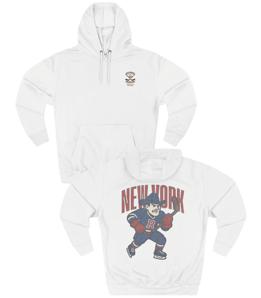 New York Hockey v2 Hoodie - Old Time Sports