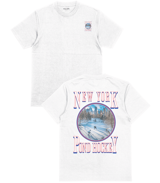 New York Pond Hockey T-Shirt - Old Time Sports