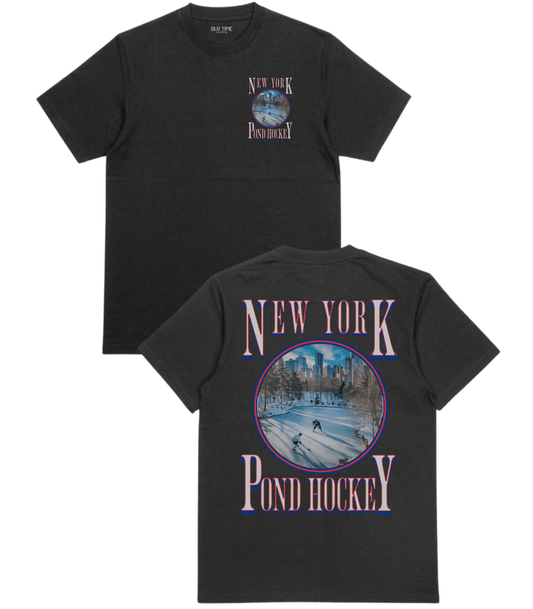 New York Pond Hockey T-Shirt - Old Time Sports