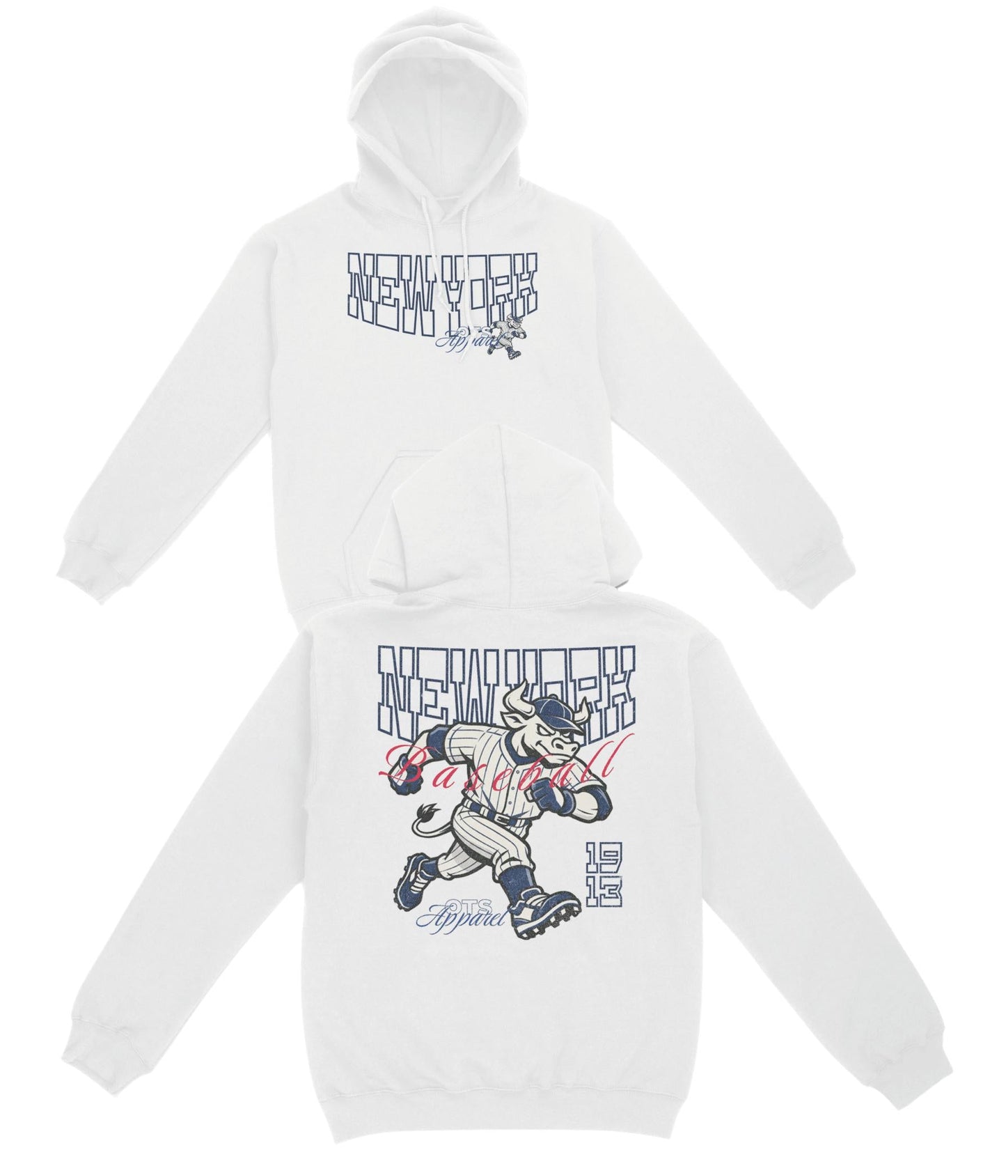 New York Since 1913 Basic Hoodie - Old Time Sports