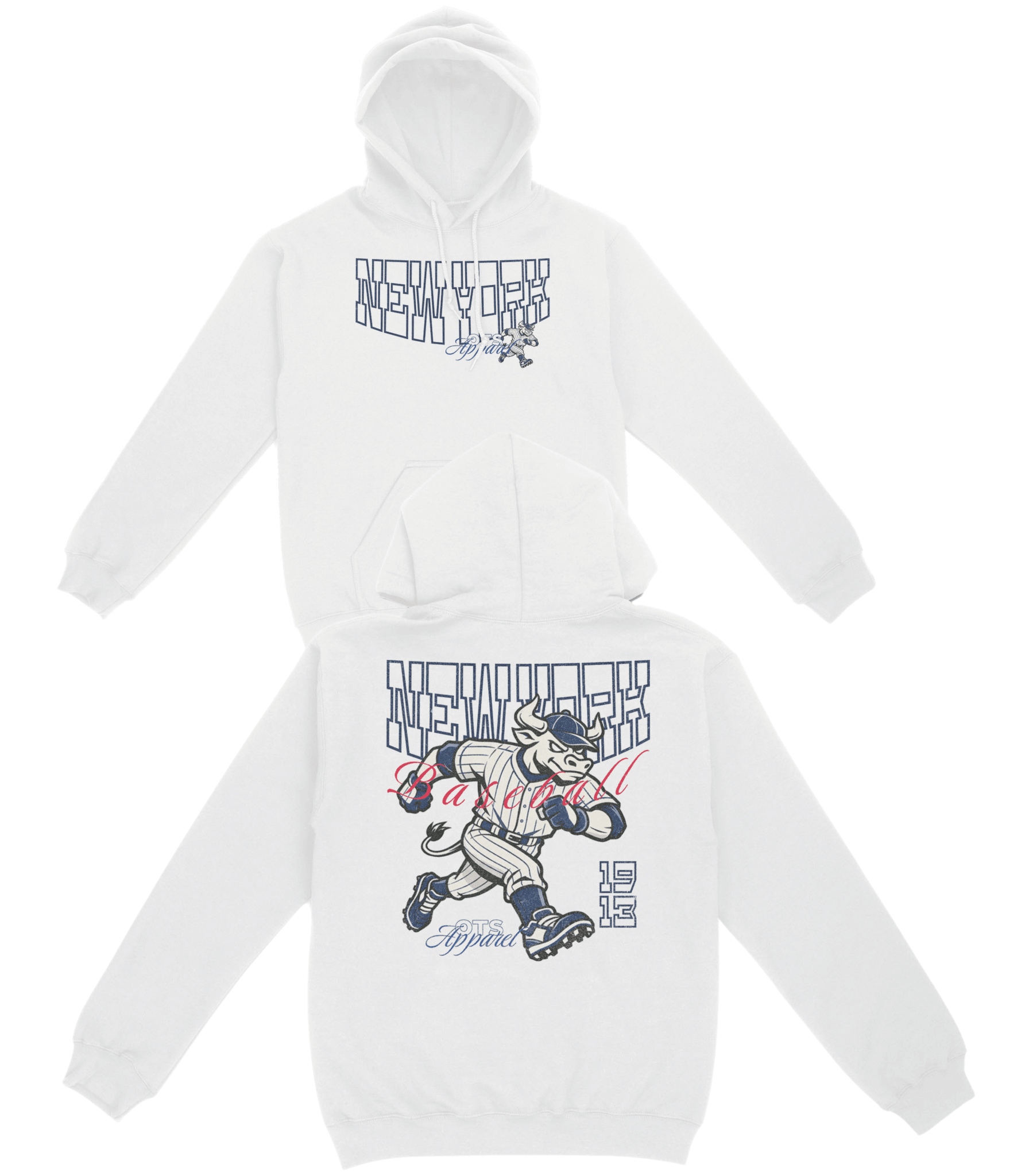 New York Since 1913 Basic Hoodie - Old Time Sports