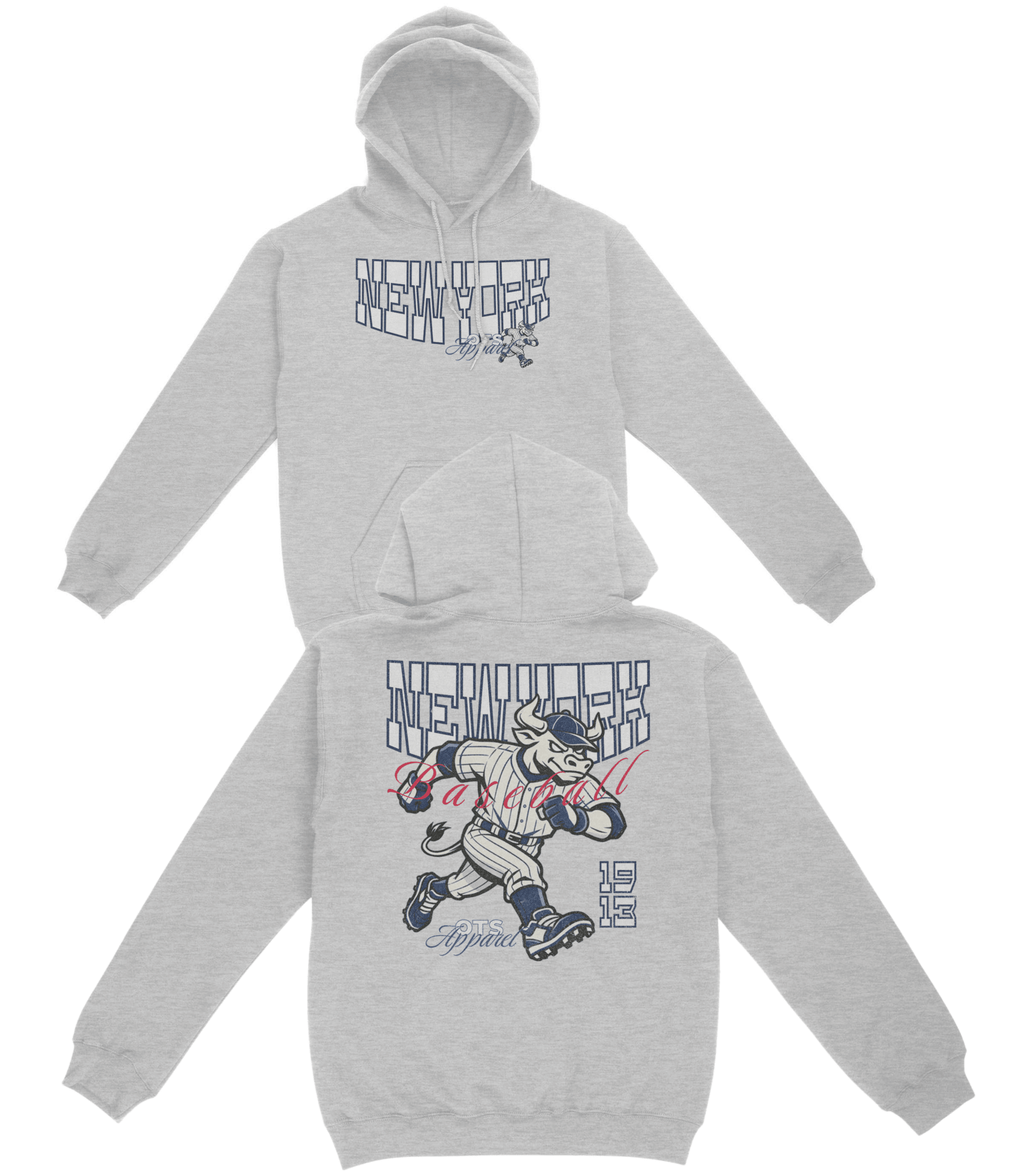 New York Since 1913 Basic Hoodie - Old Time Sports