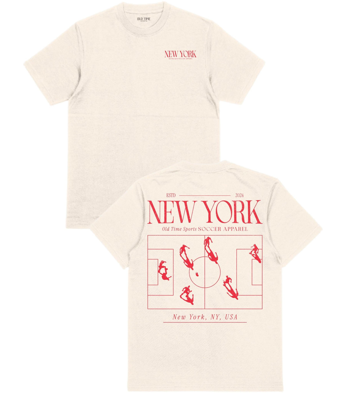 New York Soccer T-Shirt - Old Time Sports