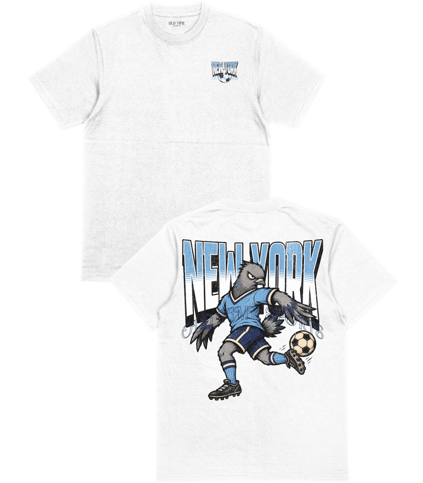 New York Soccer v2 T-Shirt - Old Time Sports