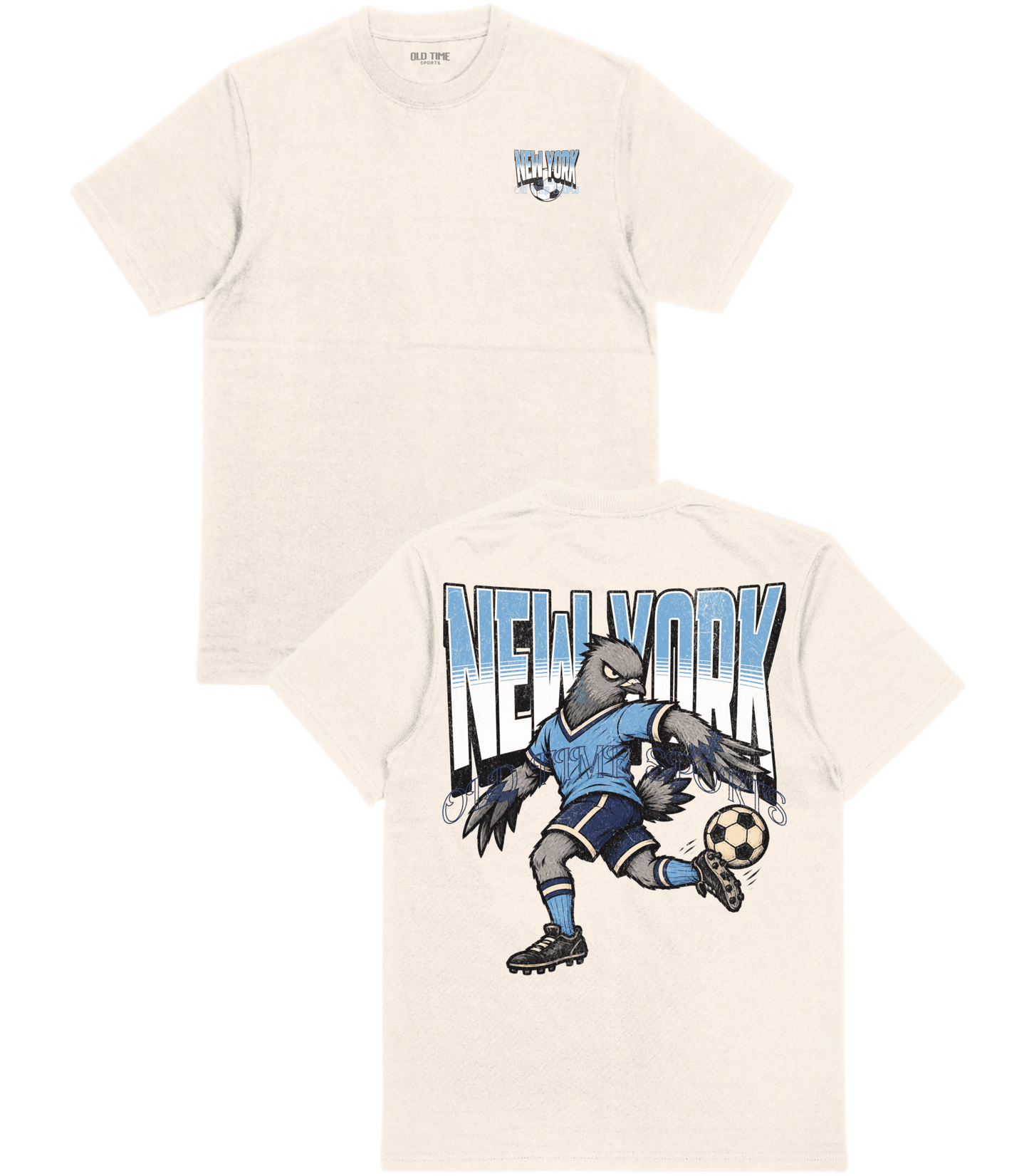 New York Soccer v2 T-Shirt - Old Time Sports