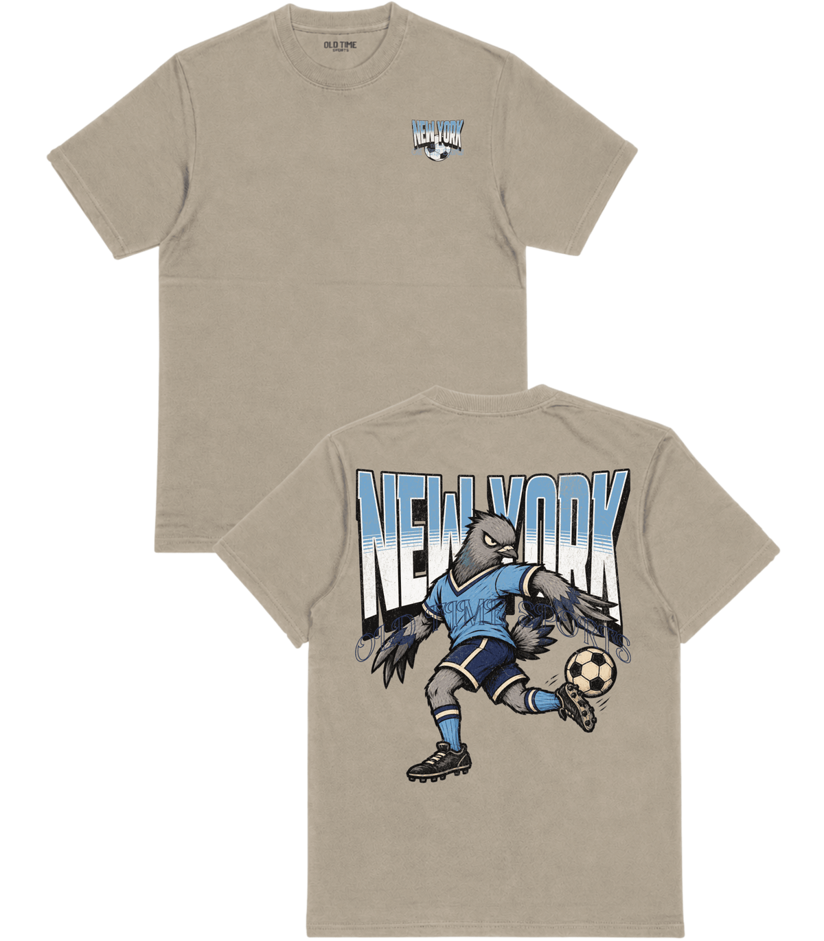 New York Soccer v2 T-Shirt - Old Time Sports