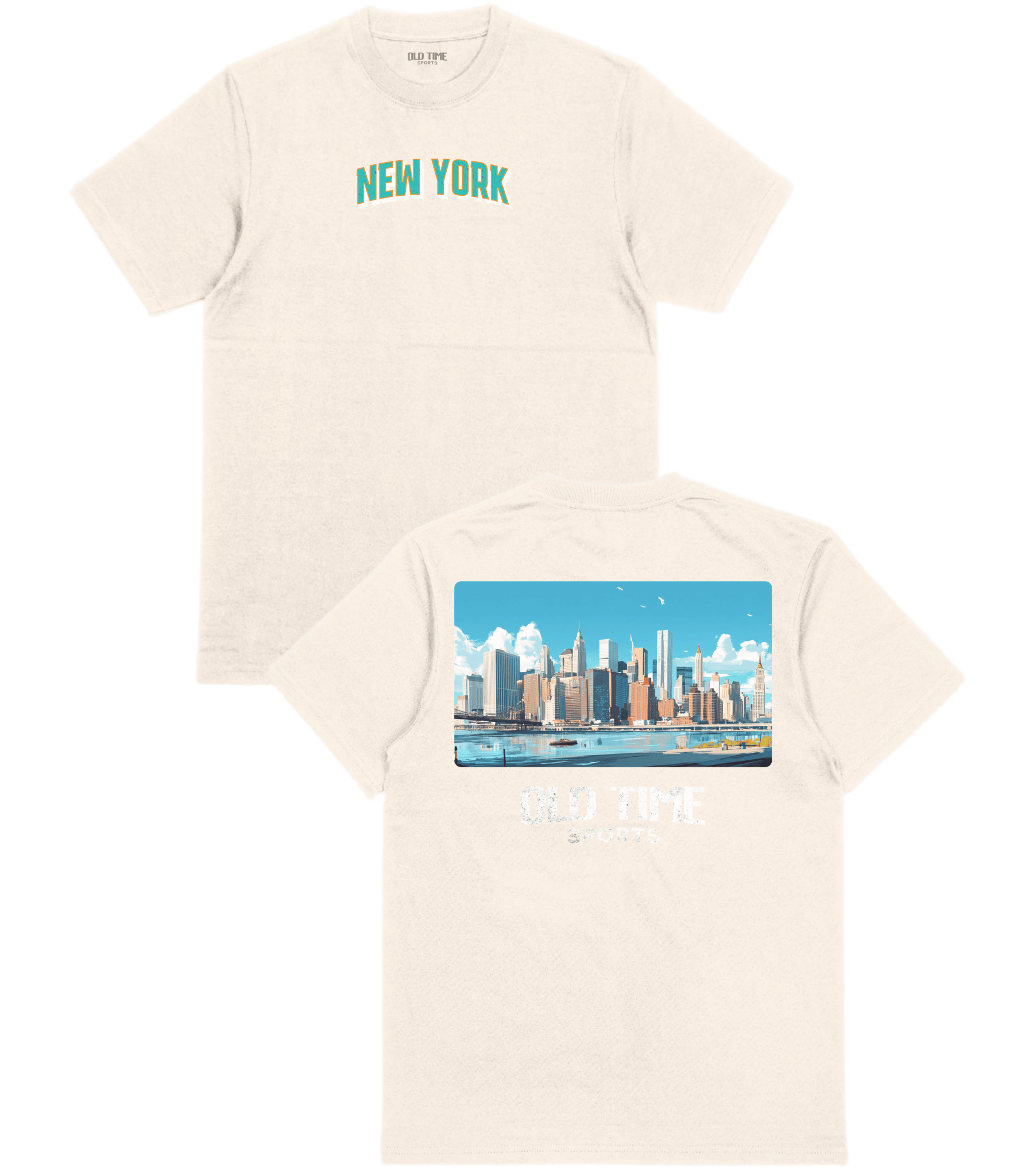 New York Women's Cityscape T-Shirt - Old Time Sports