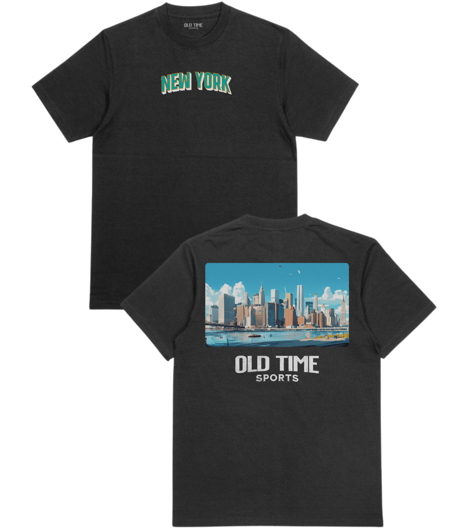 New York Women's Cityscape T-Shirt - Old Time Sports