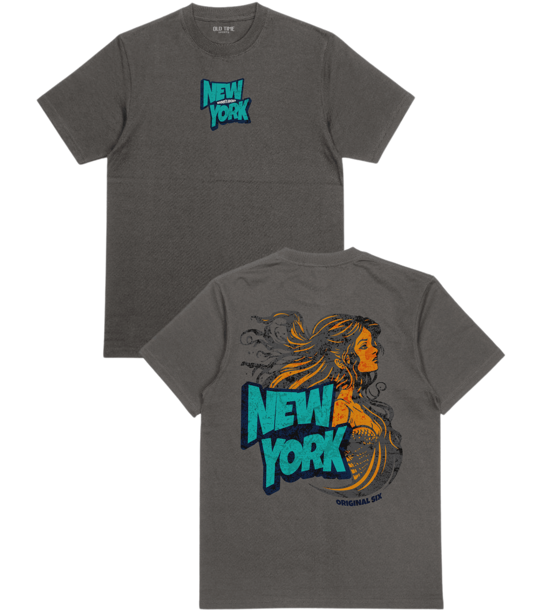 New York Women's Hockey T-Shirt - Old Time Sports