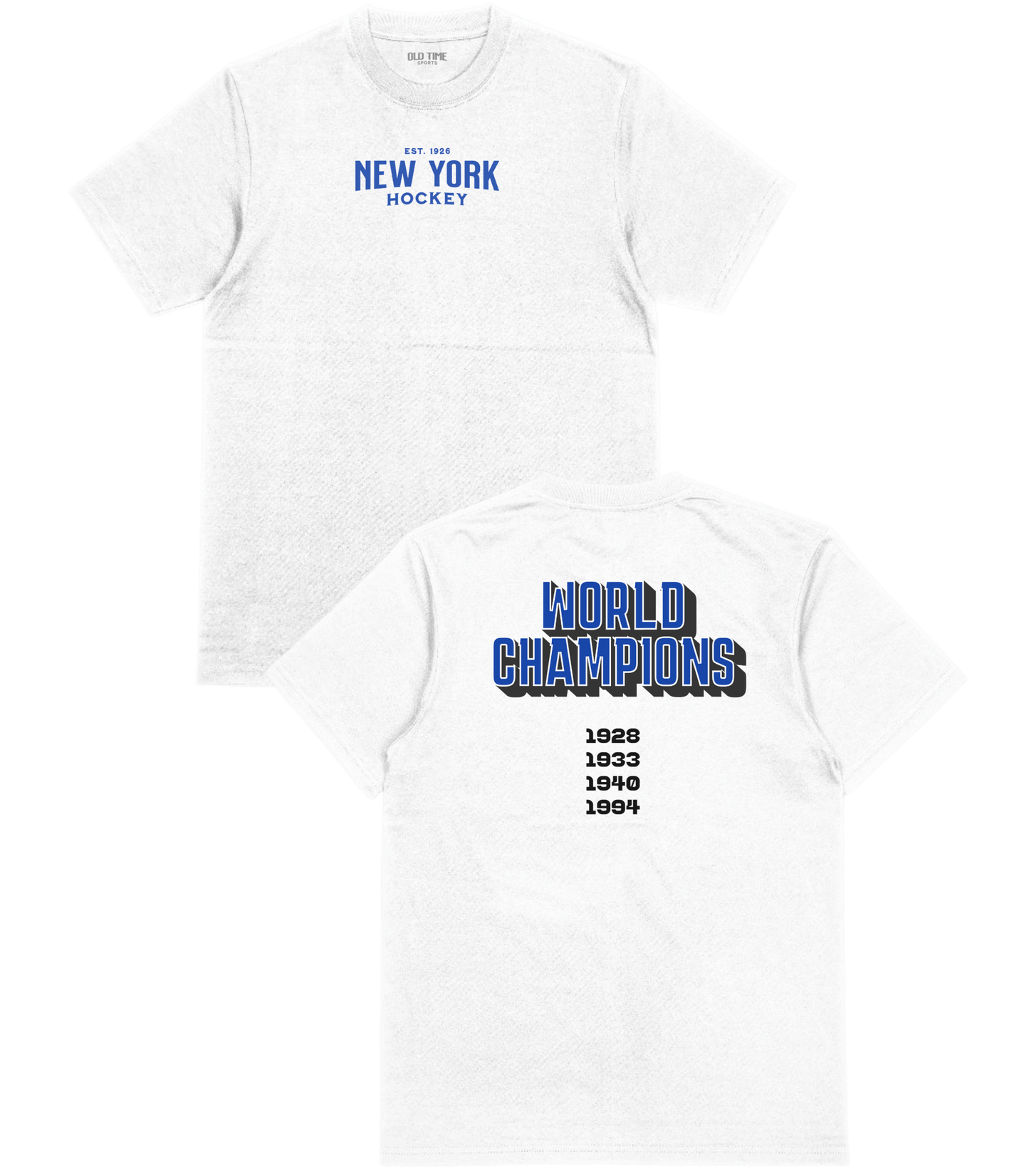 New York World Champions T-Shirt - Old Time Sports