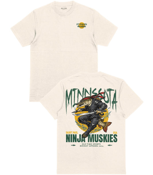 Ninja Muskies T-Shirt - Old Time Sports