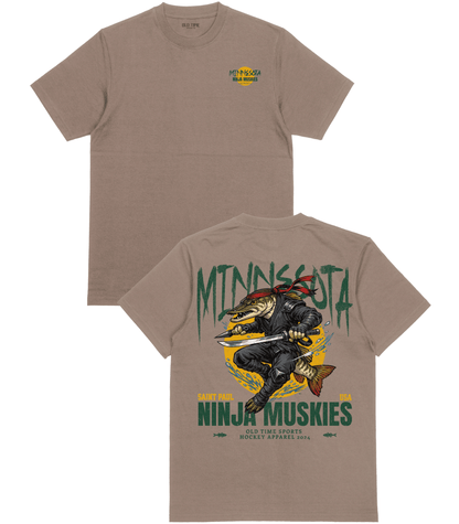 Ninja Muskies T-Shirt - Old Time Sports
