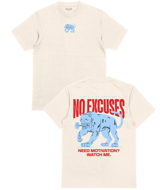 No Excuses T-Shirt - Old Time Sports