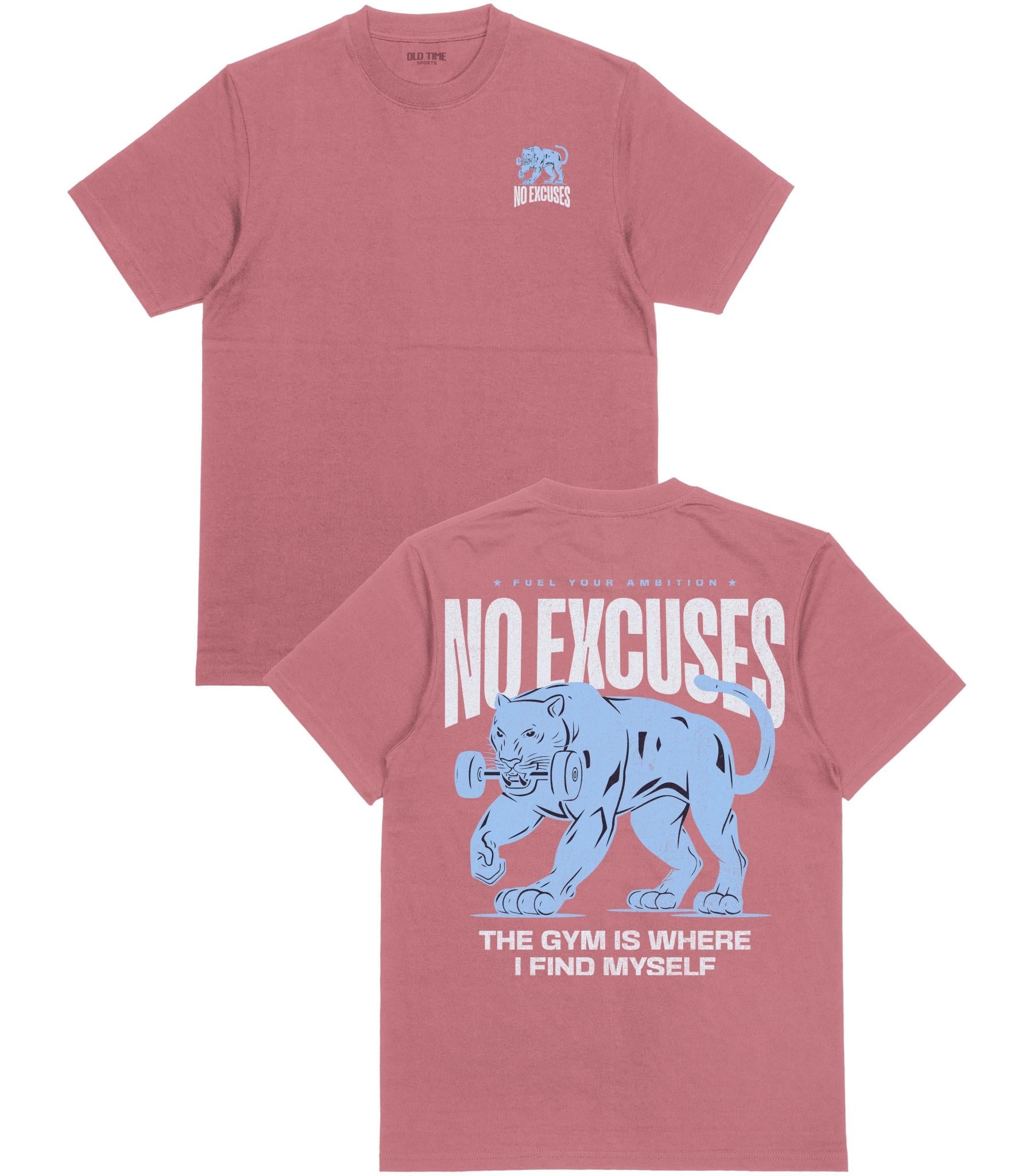 No Excuses T-shirt - Old Time Sports