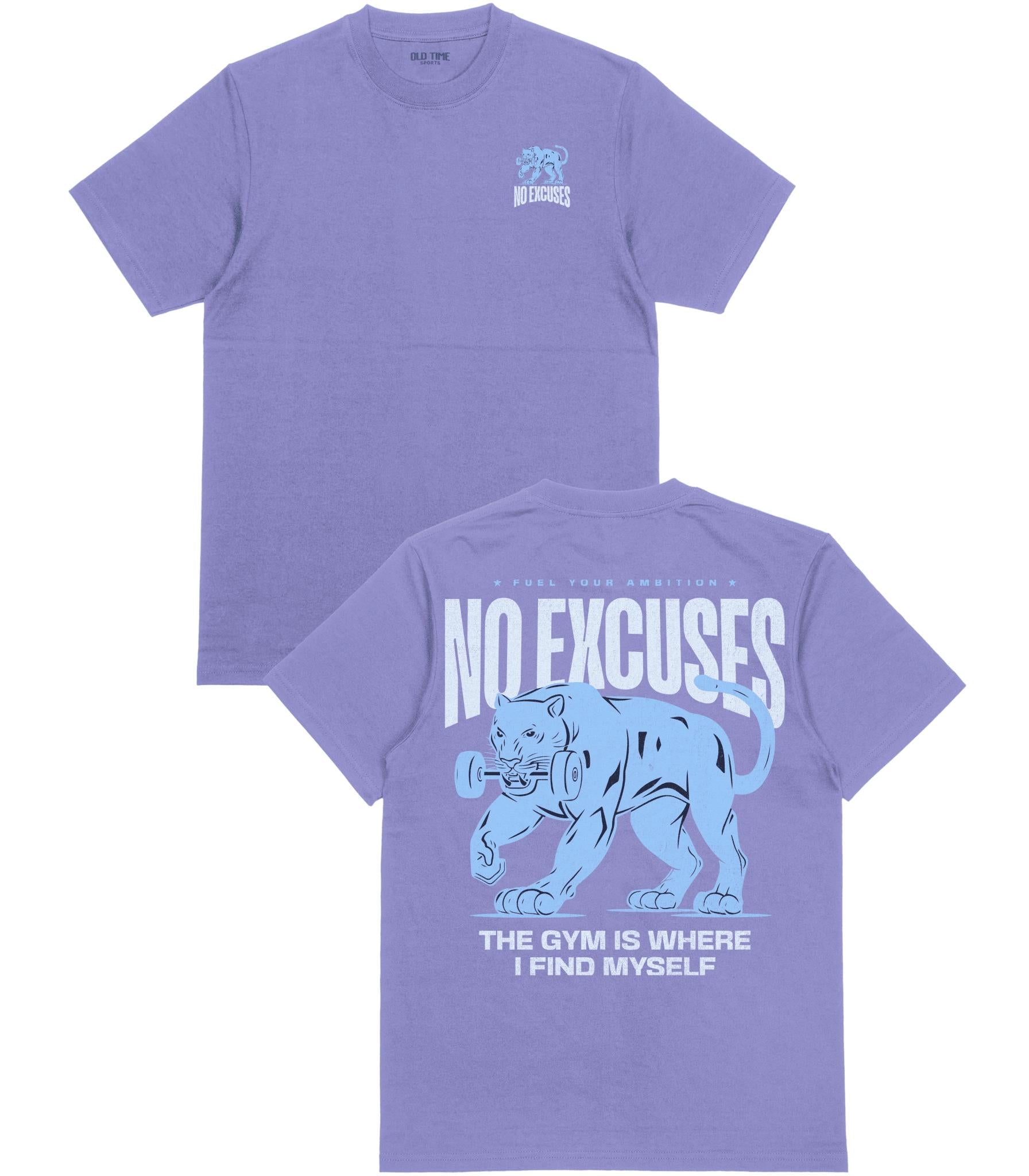 No Excuses T-shirt - Old Time Sports
