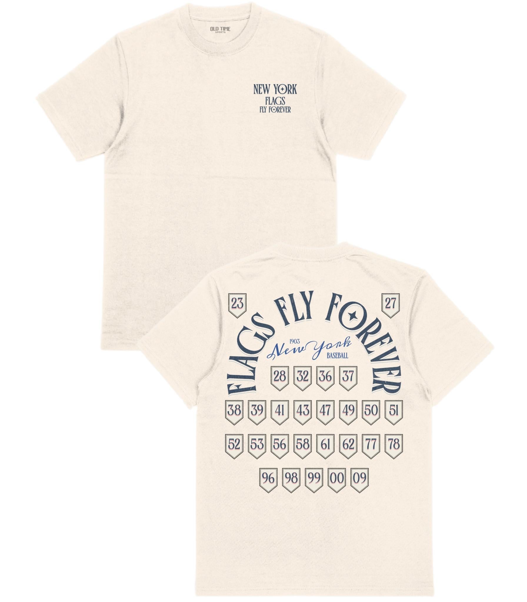 NY Flags Fly Forever T-Shirt
