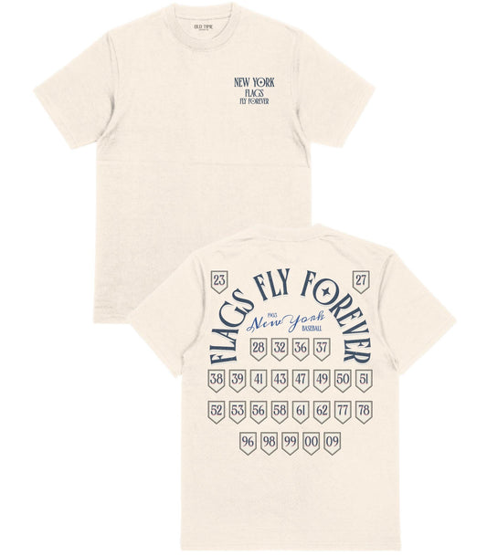 NY Flags Fly Forever T-Shirt