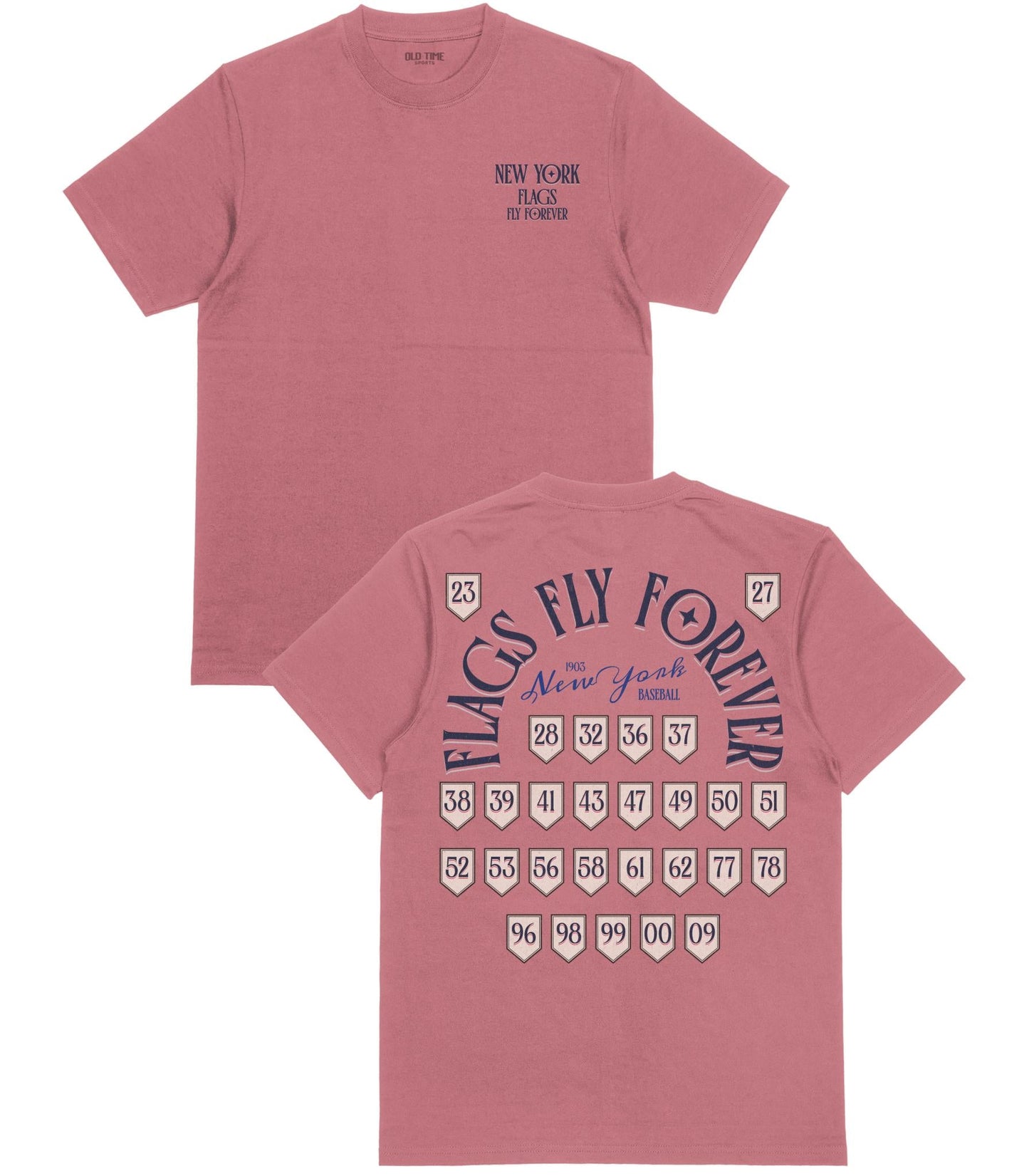 NY Flags Fly Forever T-Shirt