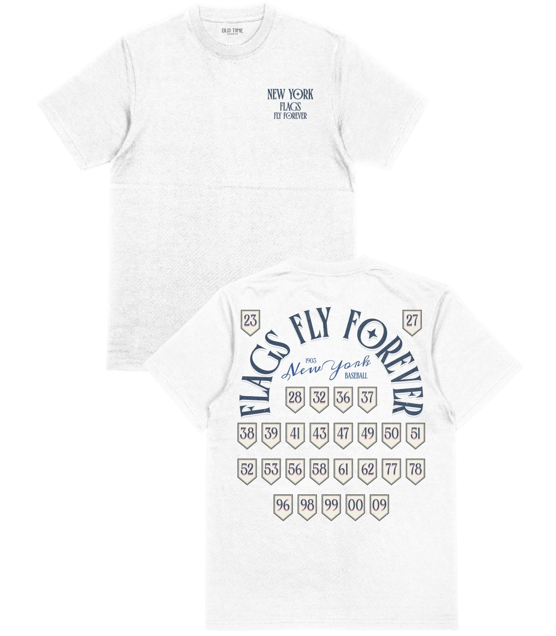 NY Flags Fly Forever T-Shirt
