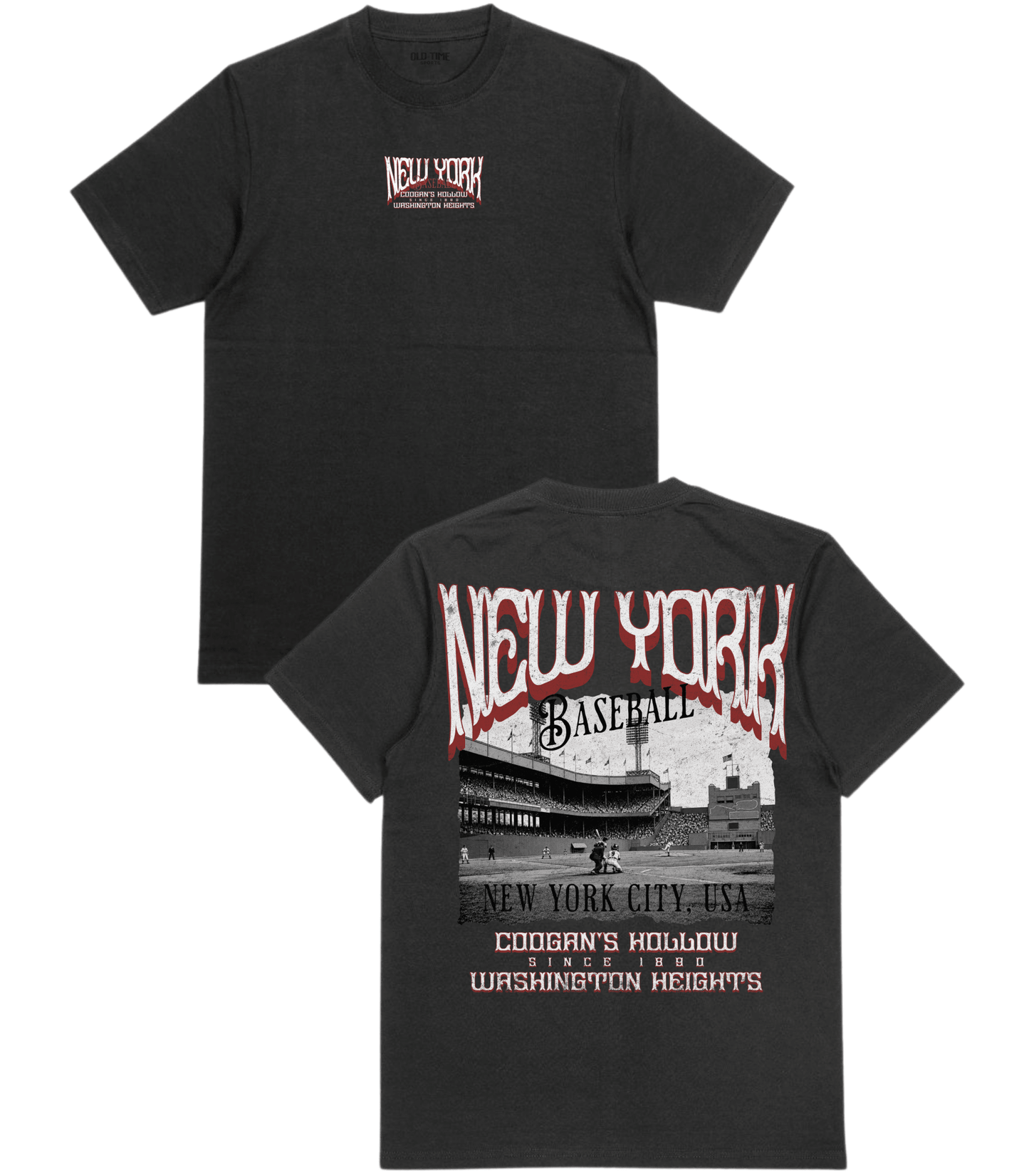 NYC Baseball Poster T-Shirt - Old Time Sports