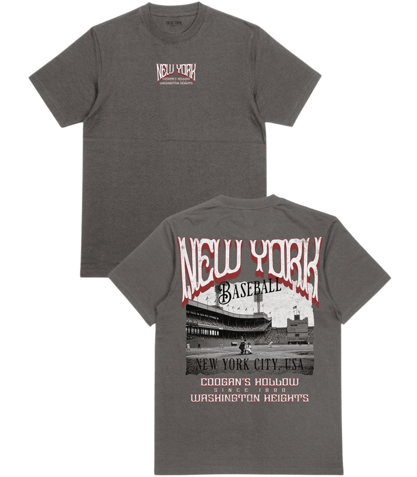 NYC Baseball Poster T-Shirt - Old Time Sports