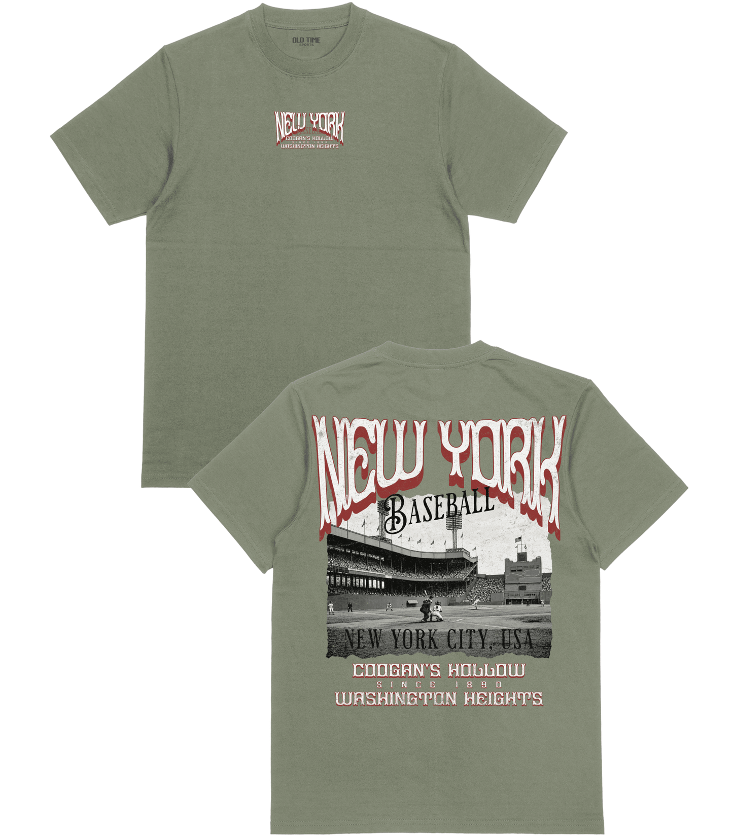 NYC Baseball Poster T-Shirt - Old Time Sports