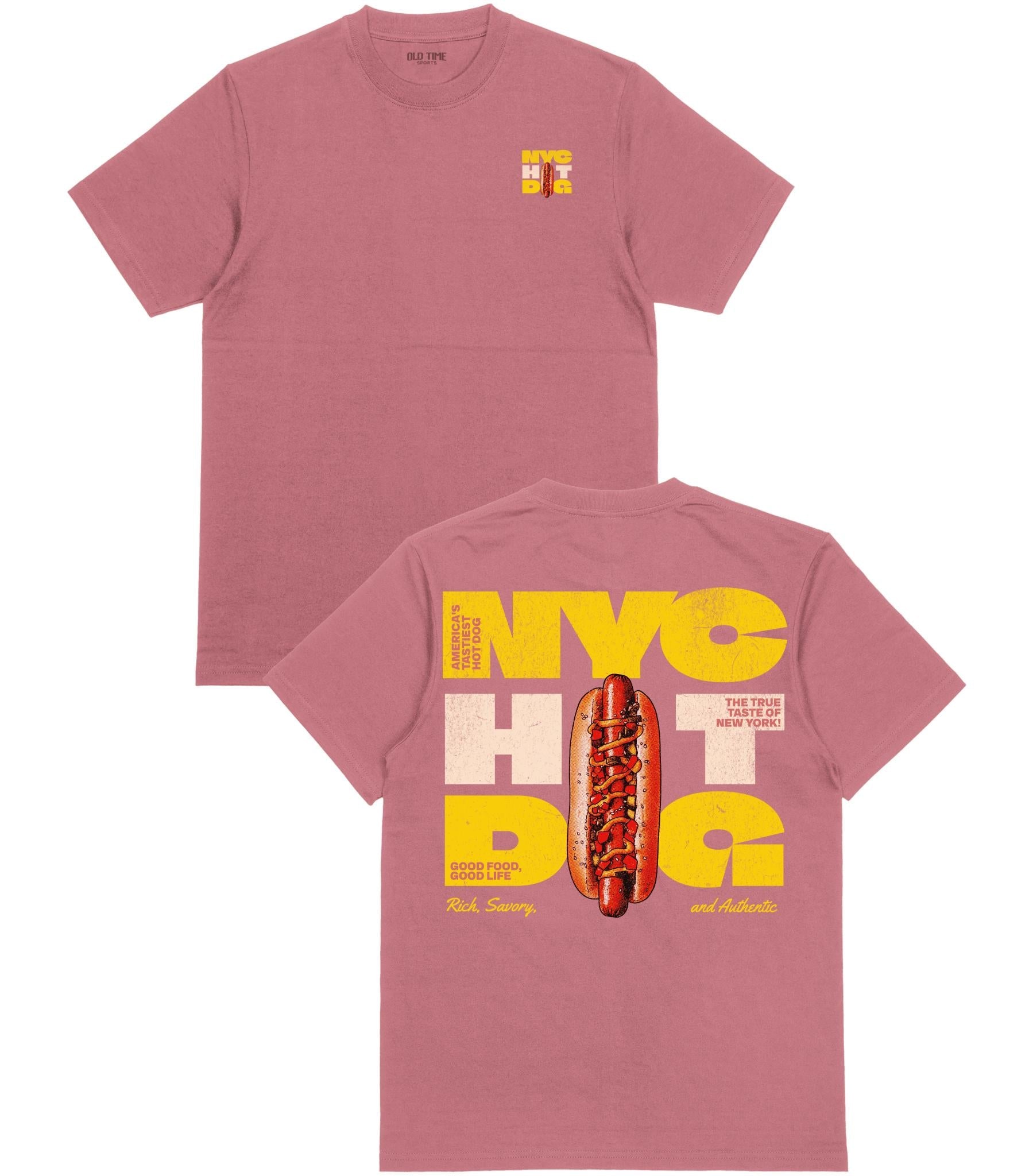 NYC Hot Dog T-Shirt - Old Time Sports