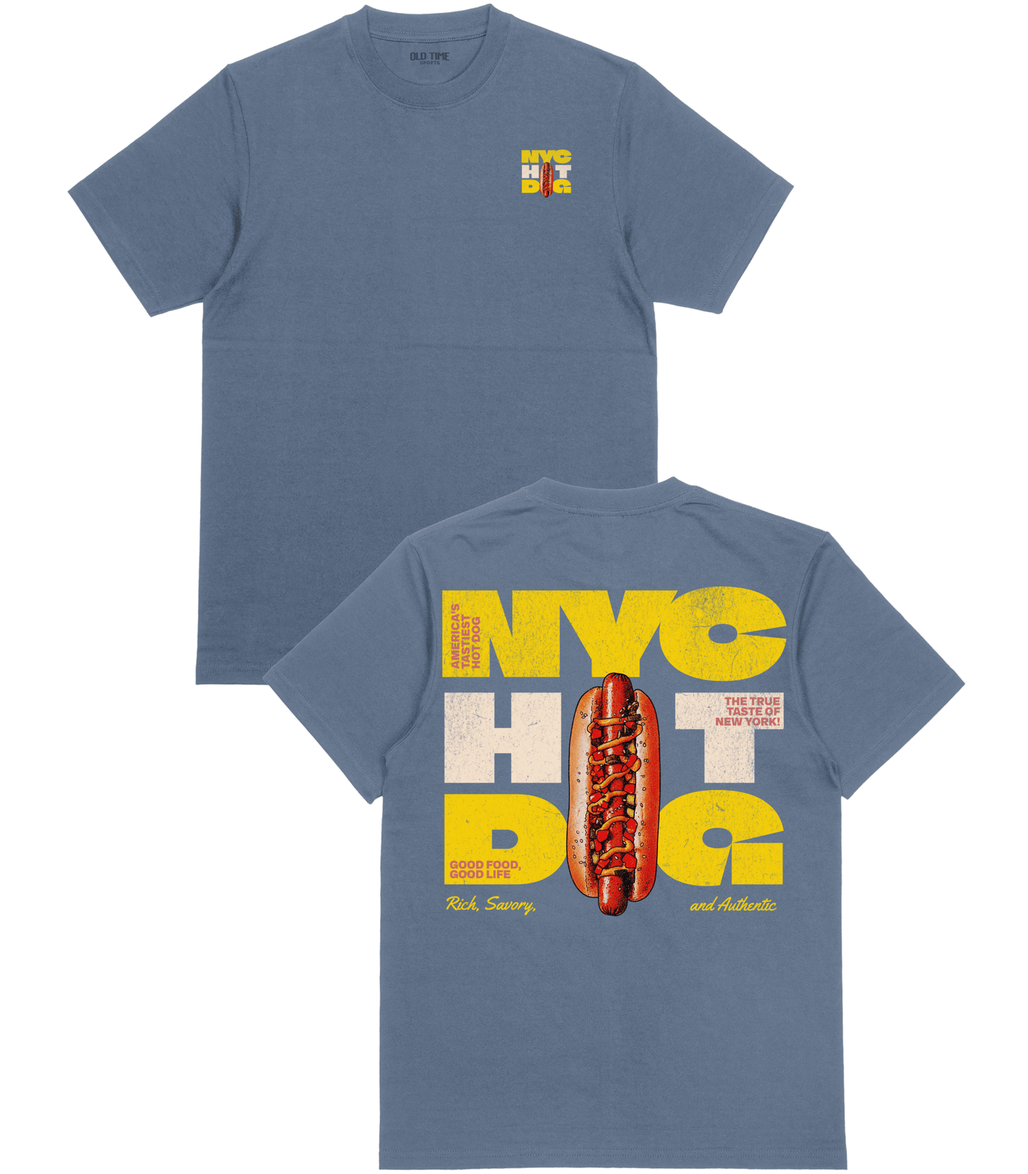 NYC Hot Dog T-Shirt - Old Time Sports