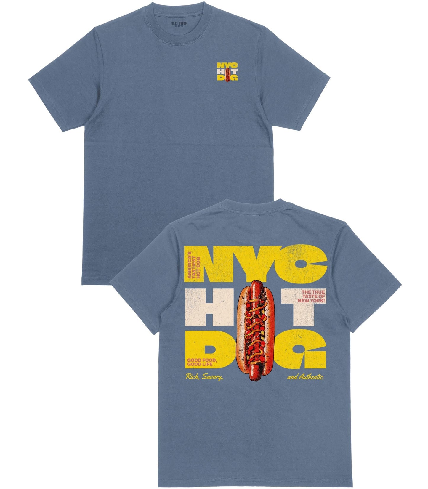 NYC Hot Dog T-Shirt - Old Time Sports