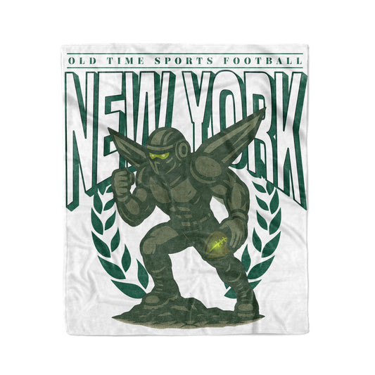 NYJ Football 50x60in Fleece Blanket - Old Time Sports