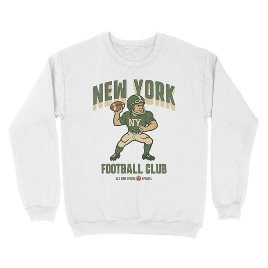 NYJ Football Club Basic Crewneck - Old Time Sports