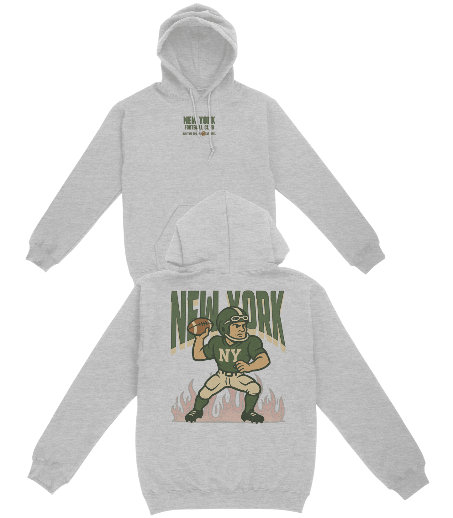 NYJ Football Club Basic Hoodie - Old Time Sports