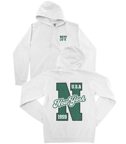 NYJ Football Premium Hoodie - Old Time Sports