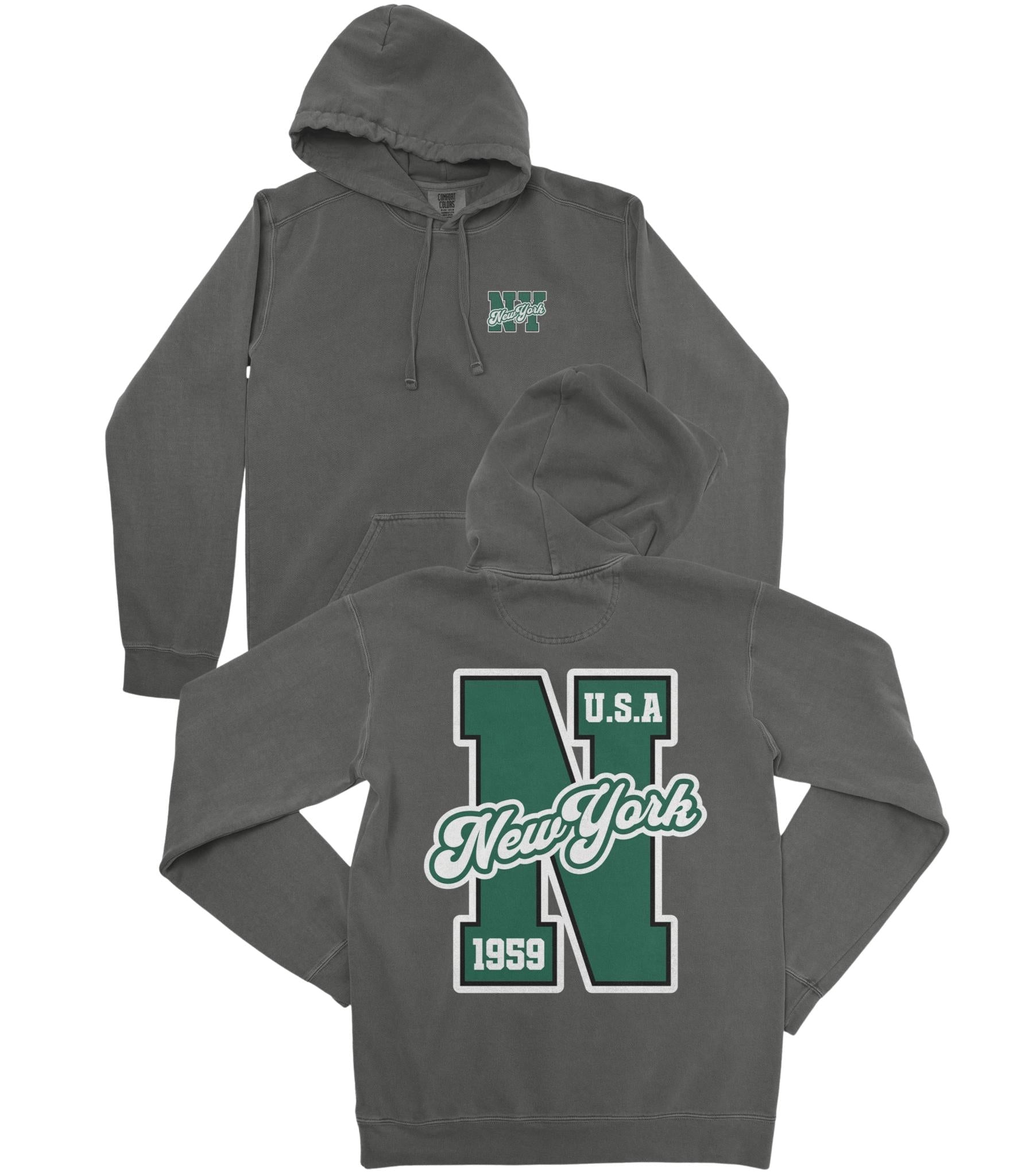 NYJ Football Premium Hoodie - Old Time Sports