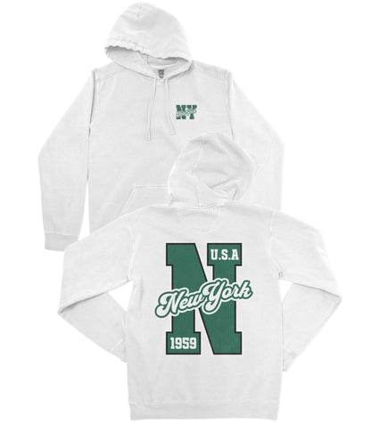 NYJ Football Premium Hoodie - Old Time Sports