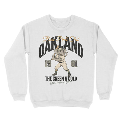 Oakland Base Ball Club Basic Crewneck - Old Time Sports