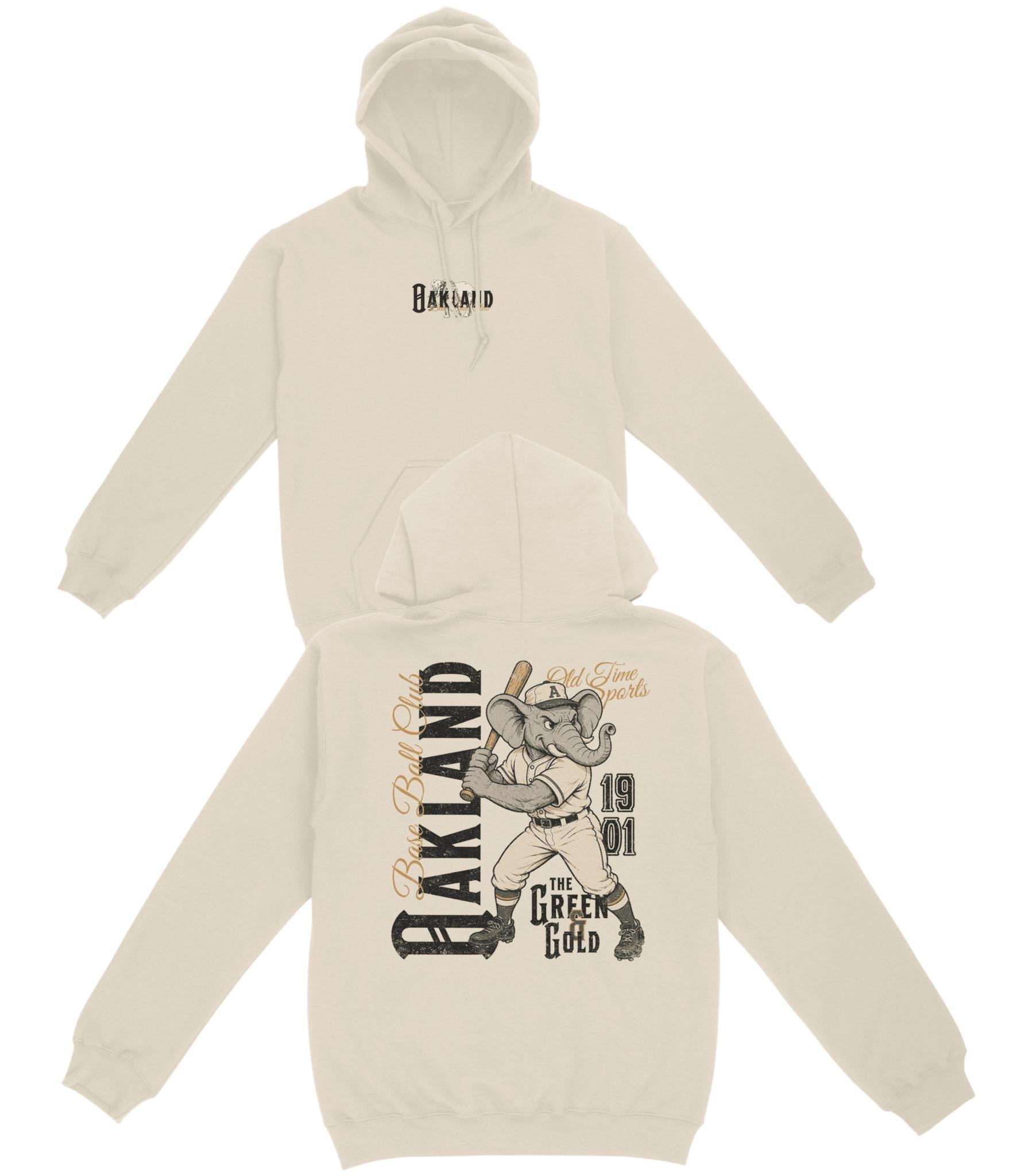 Oakland Base Ball Club Basic Hoodie - Old Time Sports