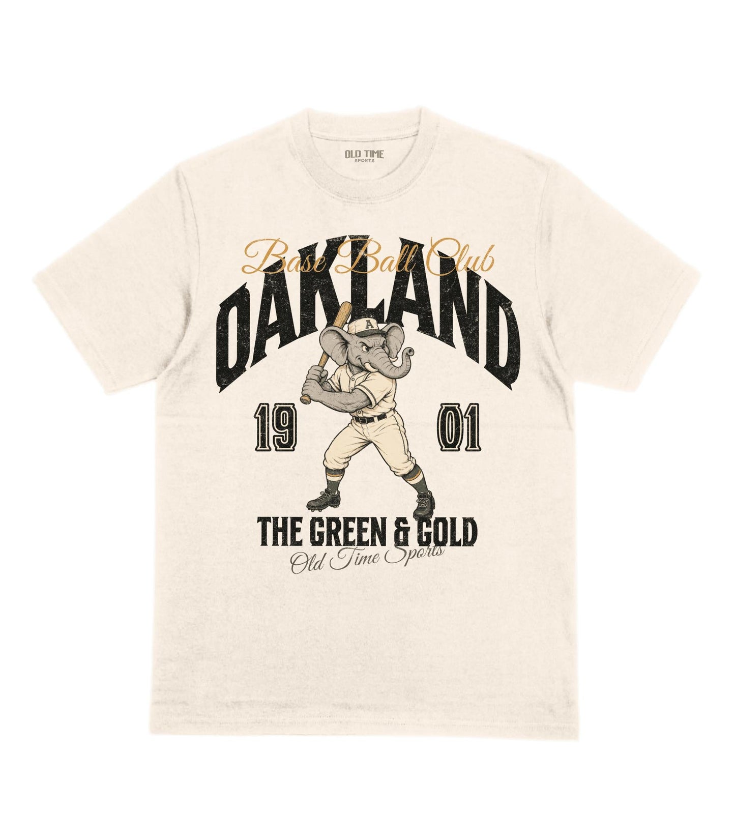 Oakland Base Ball Club v2 T-Shirt - Old Time Sports