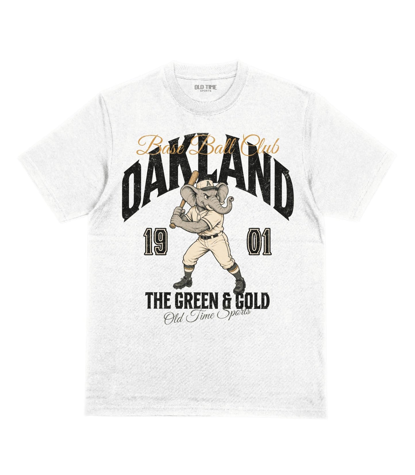 Oakland Base Ball Club v2 T-Shirt - Old Time Sports