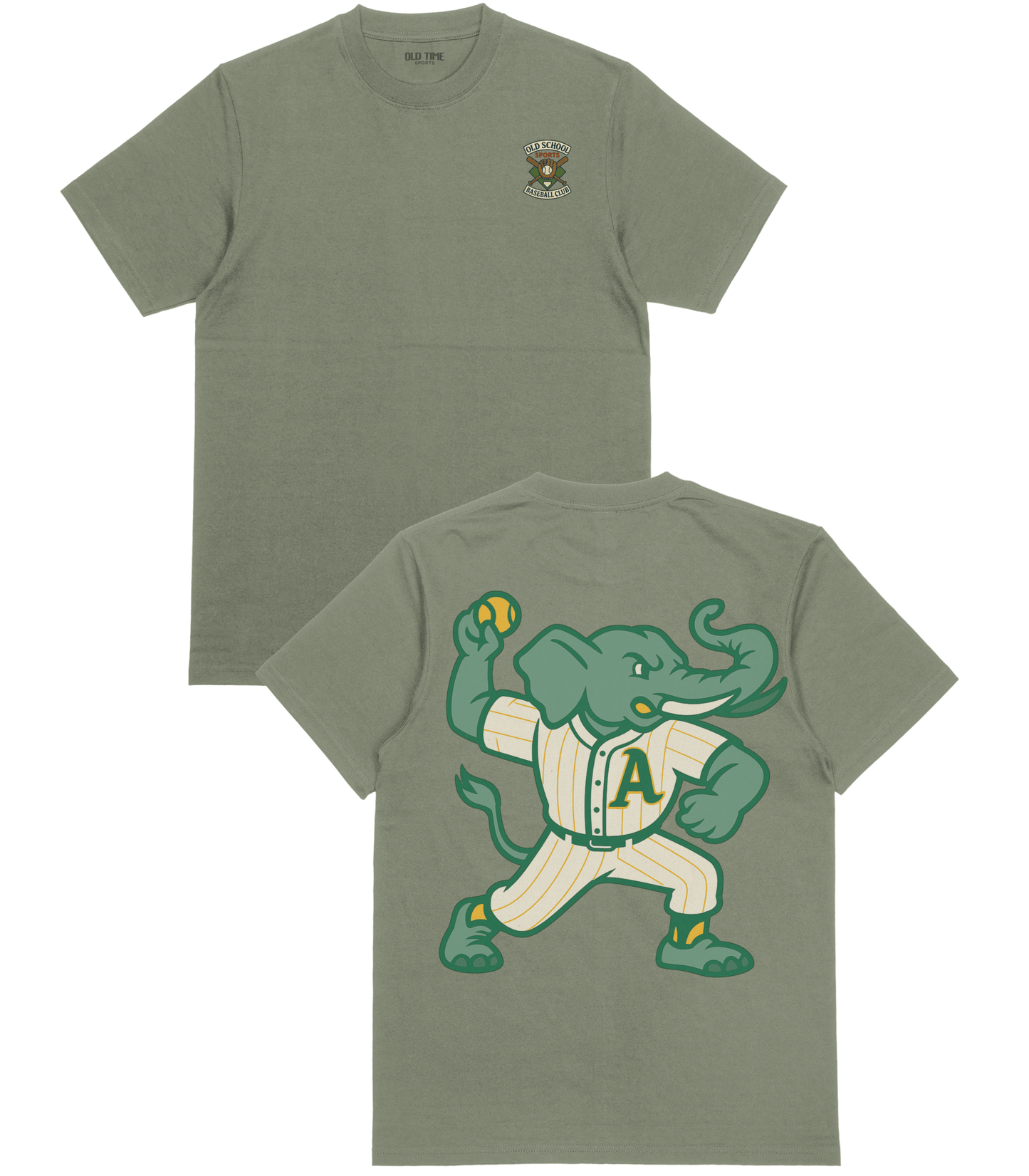 Oakland Baseball v2 T-Shirt - Old Time Sports