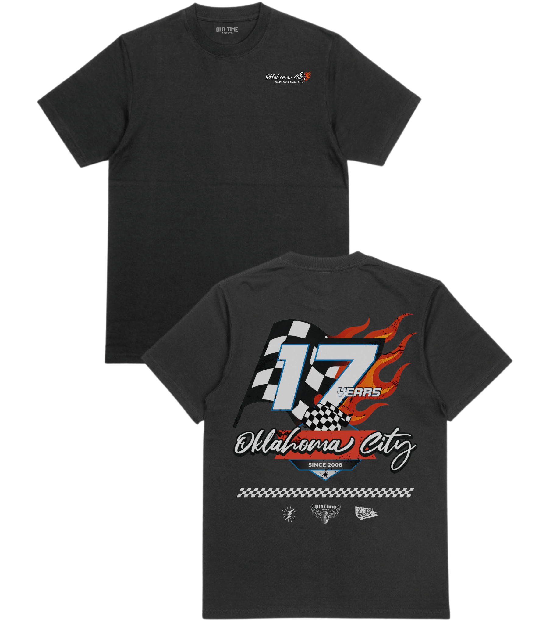 OKC Basketball T-Shirt - Old Time Sports