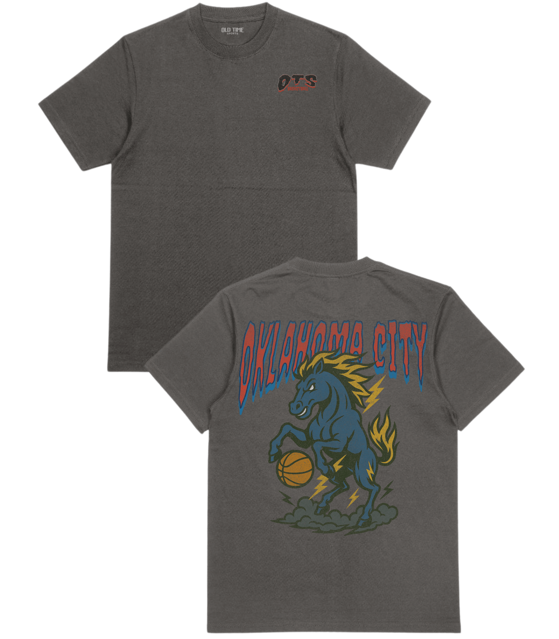 Oklahoma City Basketball T-Shirt - Old Time Sports