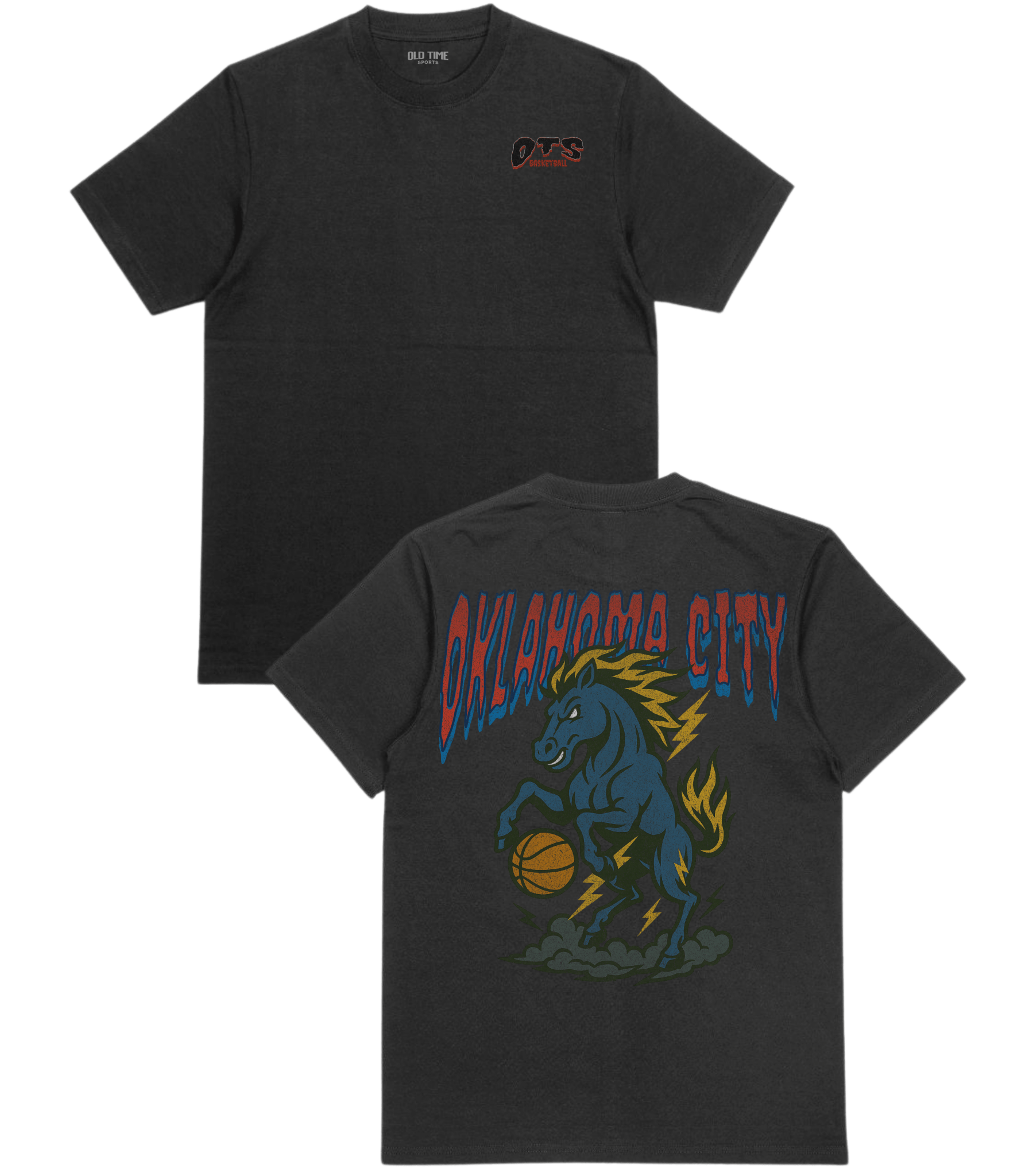 Oklahoma City Basketball T-Shirt - Old Time Sports